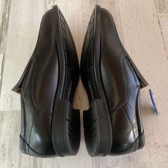 Florsheim MIDTOWN MOC SLP Men’s Size 12.5B Black 12137-001 Slip On Leather Shoes main image 5